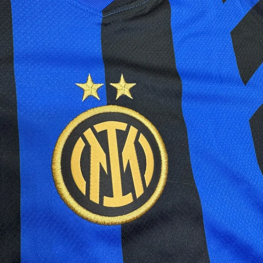 NEW Inter Milan Nike 2024/2025 Stadium Home Soccer Jersey Sz XL Mens